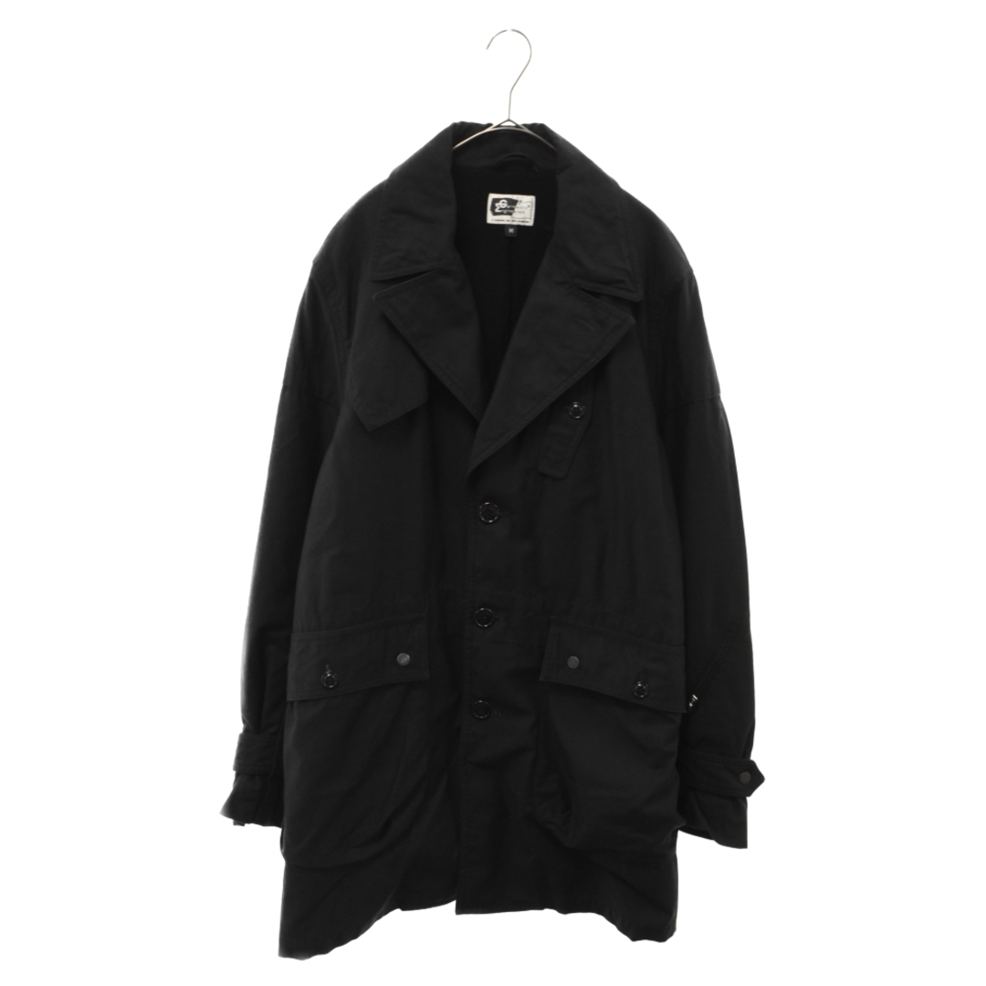 Engineered Garments(エンジニアードガーメンツ)のEngineered Garments エンジニアド ガーメンツ Storm Coat ウール ストームロングトレンチコート ネイビー メンズのジャケット/アウター(トレンチコート)の商品写真