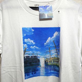 ユニクロ(UNIQLO)のユニクロ すずめの戸締まり UT Tシャツ Mサイズ 白 半袖 新海誠(その他)