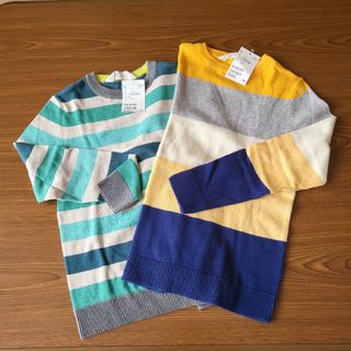 エイチアンドエム(H&M)のH&M　120/130　薄手セーター　Barbieトートバッグ(ニット)