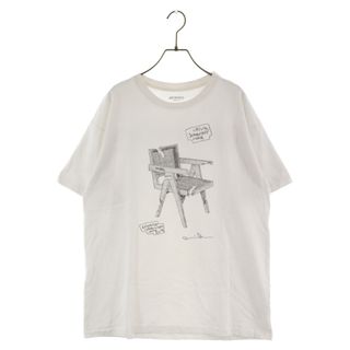 レディメイド(LADY MADE)のREADY MADE レディメイド ×DANIEL ARSHAM SET PACK TEE ダニエルアーシャム パックTシャツ チェアプリント 半袖 ホワイト(Tシャツ/カットソー(半袖/袖なし))