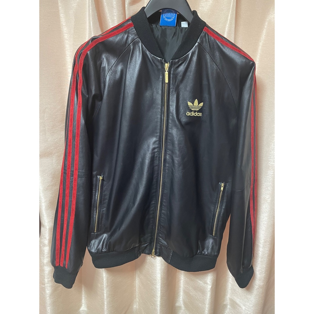 Originals(adidas) - adidas ラムレザージャケットXLの通販 by