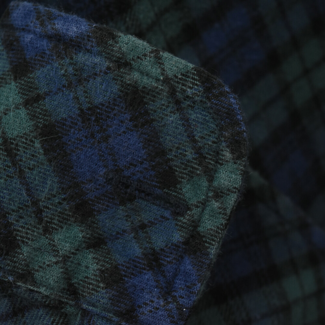 nonnative(ノンネイティブ)のnonnative ノンネイティブ DWELLER B.D. L/S SHIRT COTTON FLANNEL BLACK WATCH ドウェラー コットン フランネル ブラック ウォッチ チェック 長袖 シャツ グリーン NN-S3903 メンズのトップス(シャツ)の商品写真