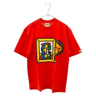 A Bathing Ape レッドチェック ビッグマイロ Tシャツ NIGO期