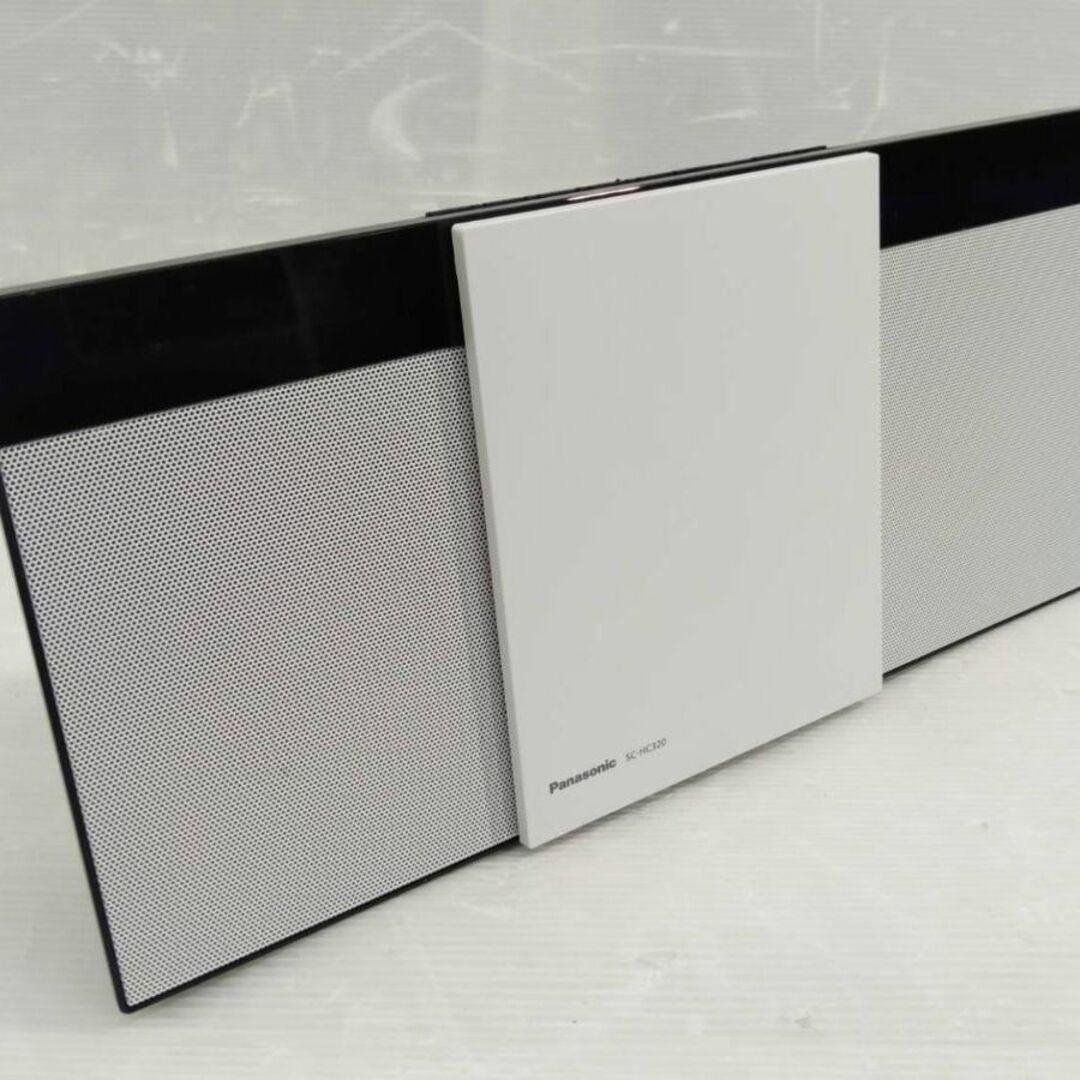美品】パナソニック ミニコンポ SC-HC320-W FM/AM 2バンド