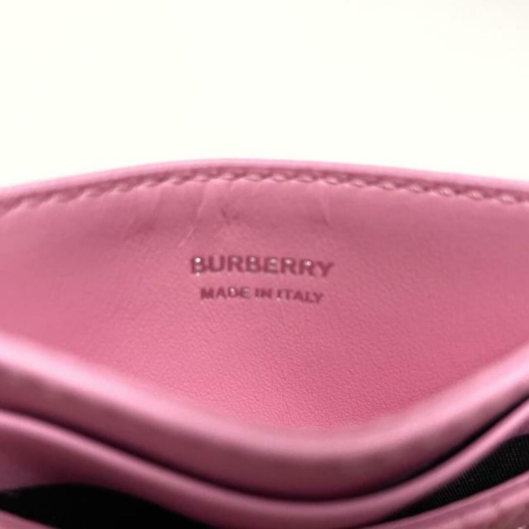 BURBERRY(バーバリー)のバーバリー パスケース新品同様  - レザー レディースのファッション小物(名刺入れ/定期入れ)の商品写真