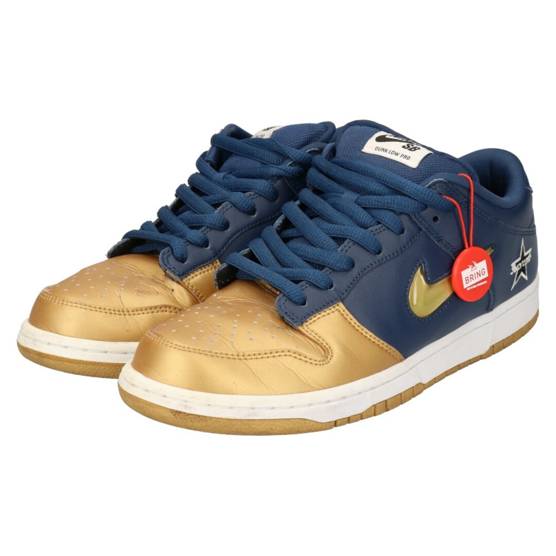 26cm navy Supreme Nike SB Dunk low