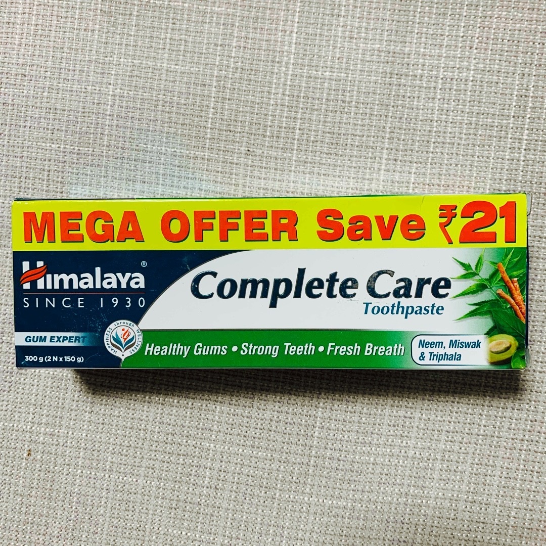 ヒマラヤ　Complete Care 歯磨き粉　150g×2 コスメ/美容のオーラルケア(歯磨き粉)の商品写真