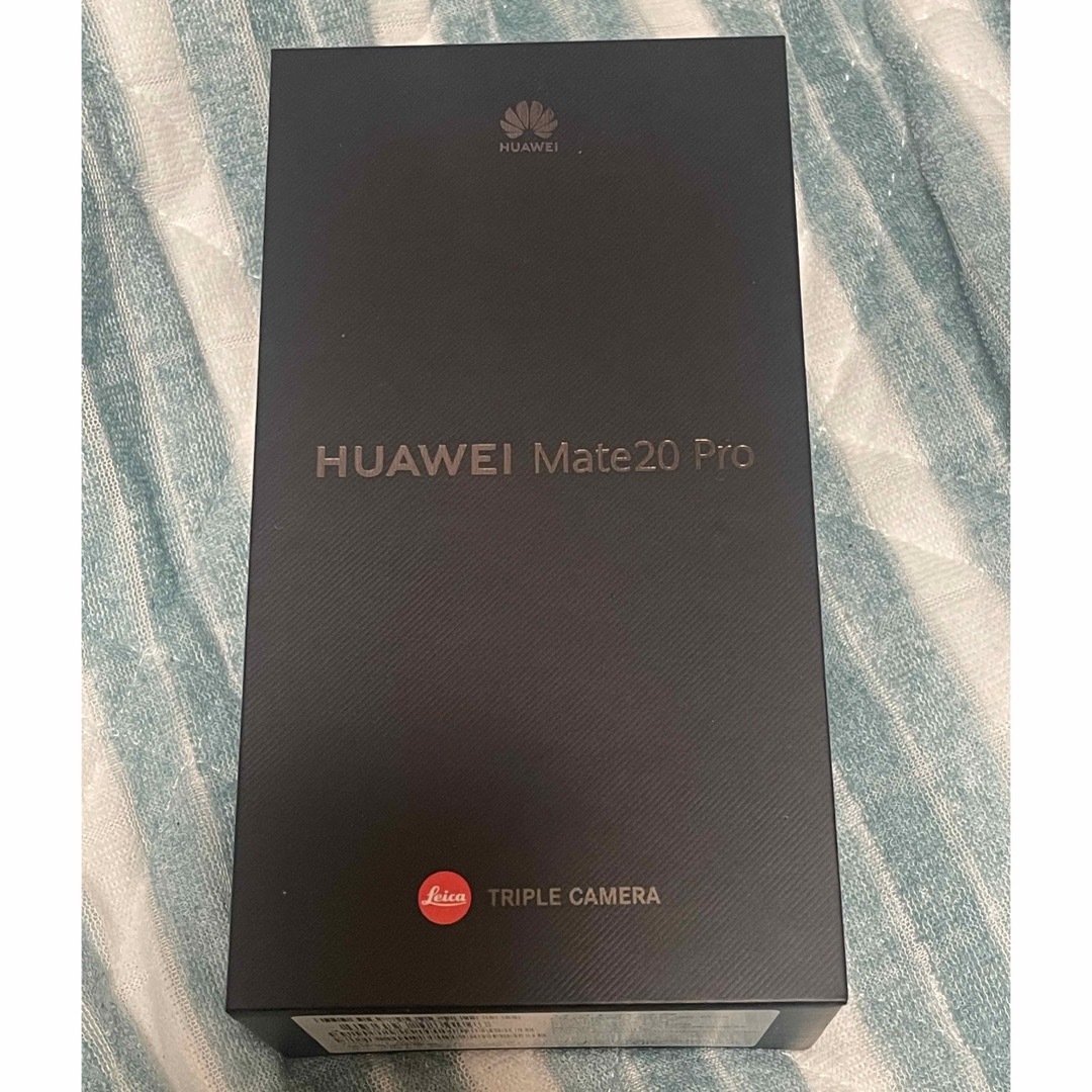 スマートフォン本体HUAWEI Mate 20 Pro ブラック