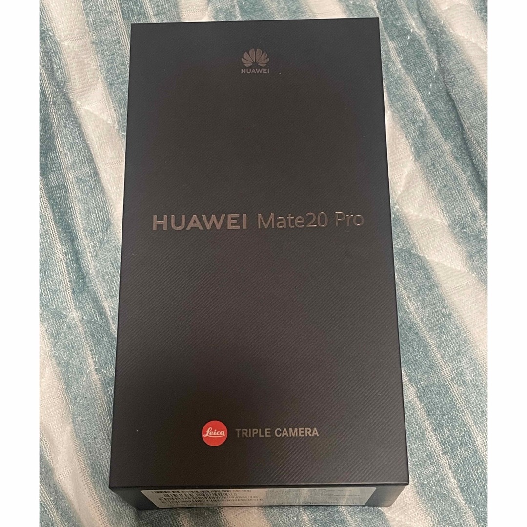 HUAWEI(ファーウェイ)のHUAWEI Mate 20 Pro ブラック スマホ/家電/カメラのスマートフォン/携帯電話(スマートフォン本体)の商品写真