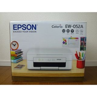 エプソン(EPSON)の未使用　EW-052A　エプソン プリンター　EPSON　インクなし(PC周辺機器)