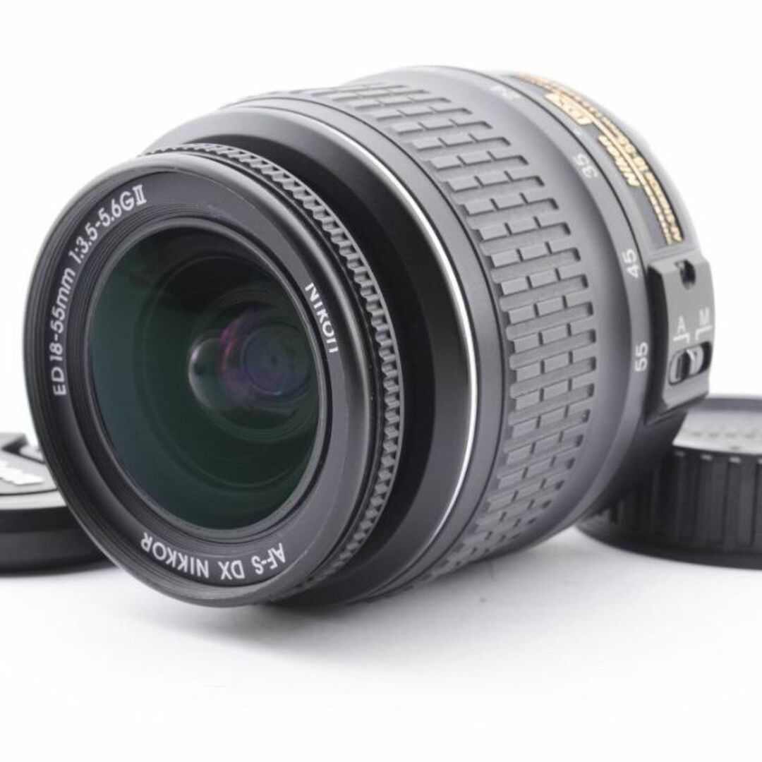 超美品 AF-S DX 18-55mm 3.5-5.6G VR II C309 - レンズ(ズーム)