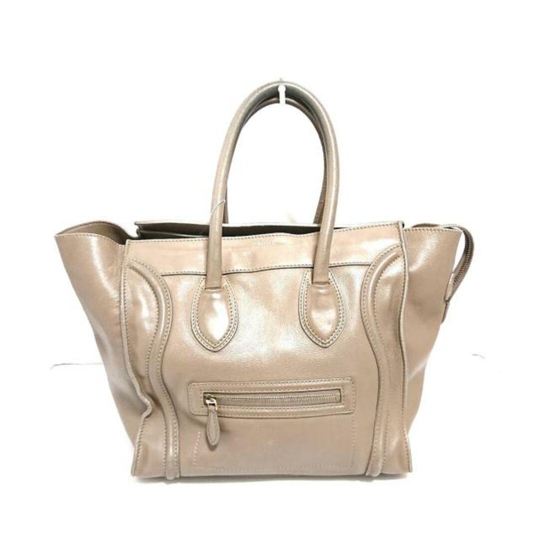 celine - セリーヌ ハンドバッグ ブラウン レザーの通販 by ブラン