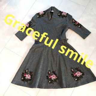 ワンピース【Graceful smile】(ひざ丈ワンピース)