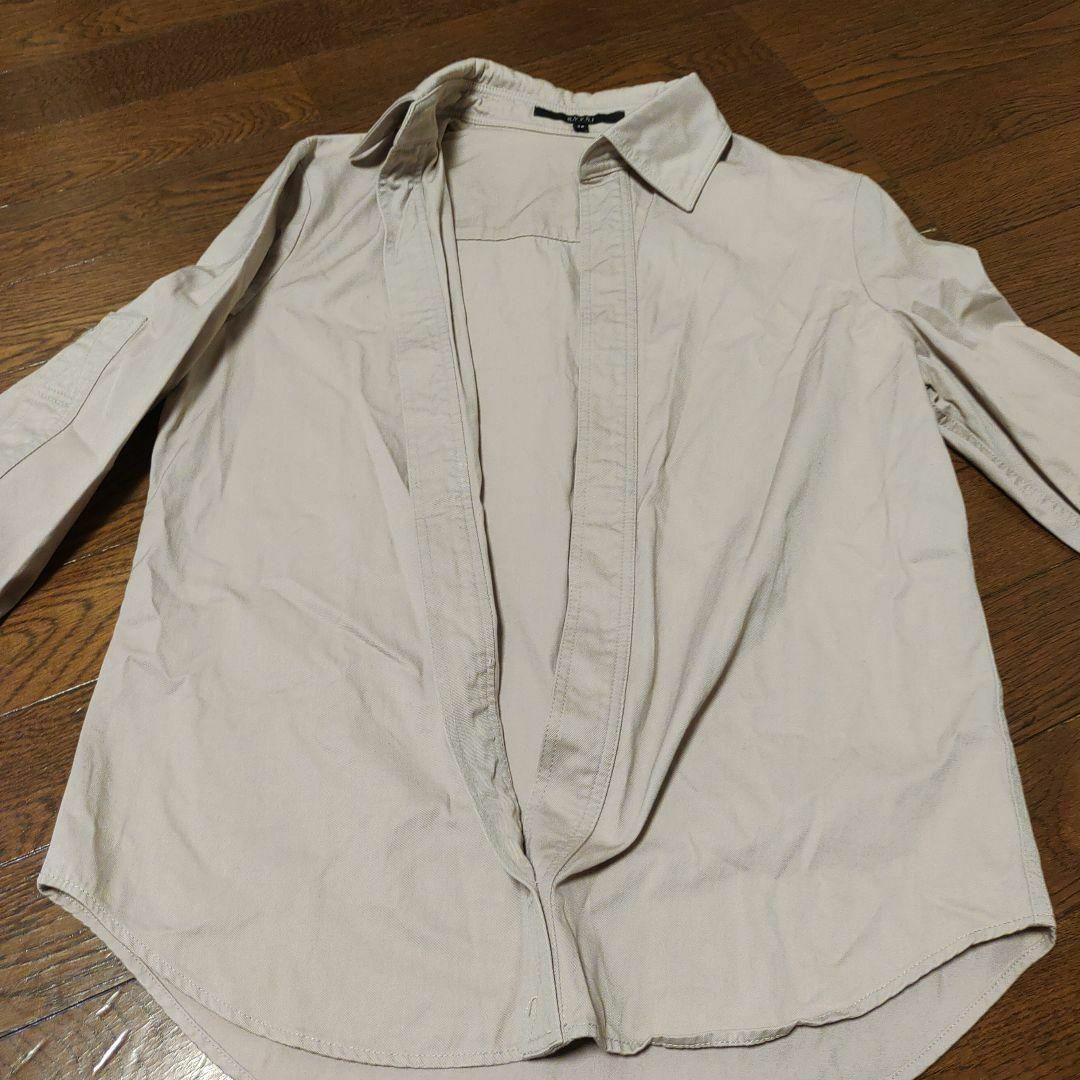1583超美品 グッチ 38 シャツ 長袖 ジャケット ネルシャツ 淡いピンク