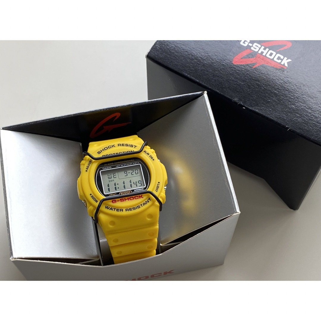 G-SHOCK/イエロー/スティング/DW-5700/箱付/ビンテージ/未使用