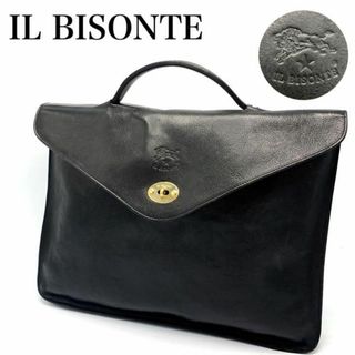 IL BISONTE ブリーフケース 2WAY d0266 新品未使用