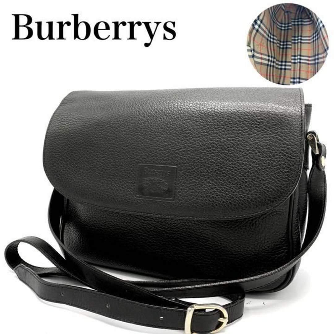 BURBERRY - Burberry バーバリー ショルダーバッグ レザー ノバ