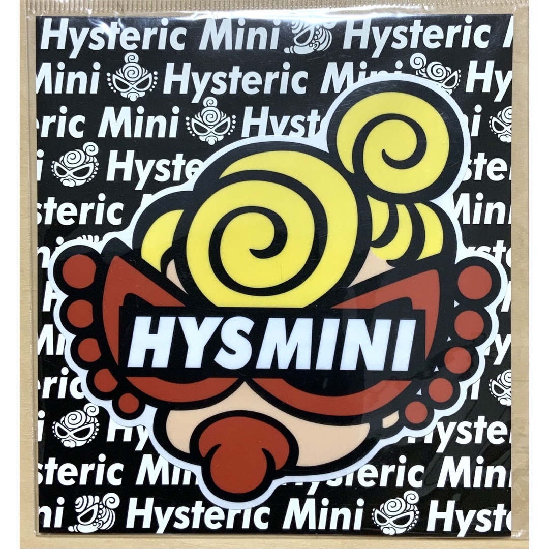 HYSTERIC MINI(ヒステリックミニ)のヒスミニ☆正規品☆新品☆BIG☆ステッカー☆シール☆フェイスミニ ハンドメイドの文具/ステーショナリー(しおり/ステッカー)の商品写真