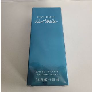 ダビドフ(DAVIDOFF)の新品未開封ダビドフ　クールウォーターオードトワレ75ml(香水(男性用))