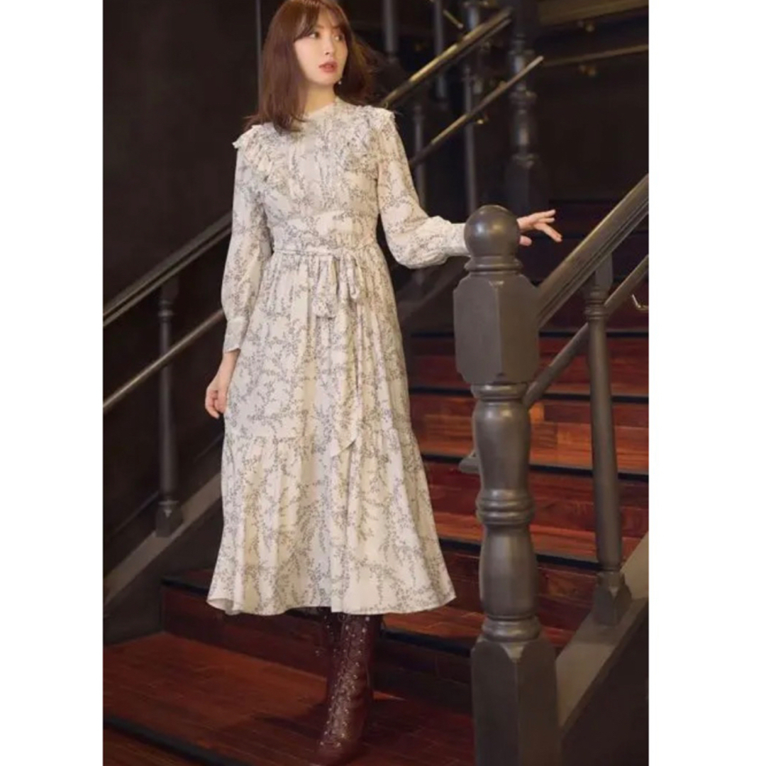 Her lip to(ハーリップトゥ)のHer lip to ☆Pedicel Lace-Trimmed Dress  レディースのワンピース(ロングワンピース/マキシワンピース)の商品写真