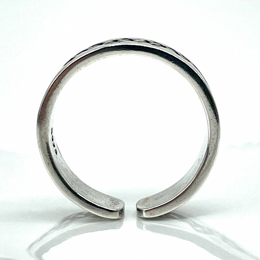 リング メンズ 指輪 18号 シルバー925 チェーン シンプル【PN3316】 メンズのアクセサリー(リング(指輪))の商品写真