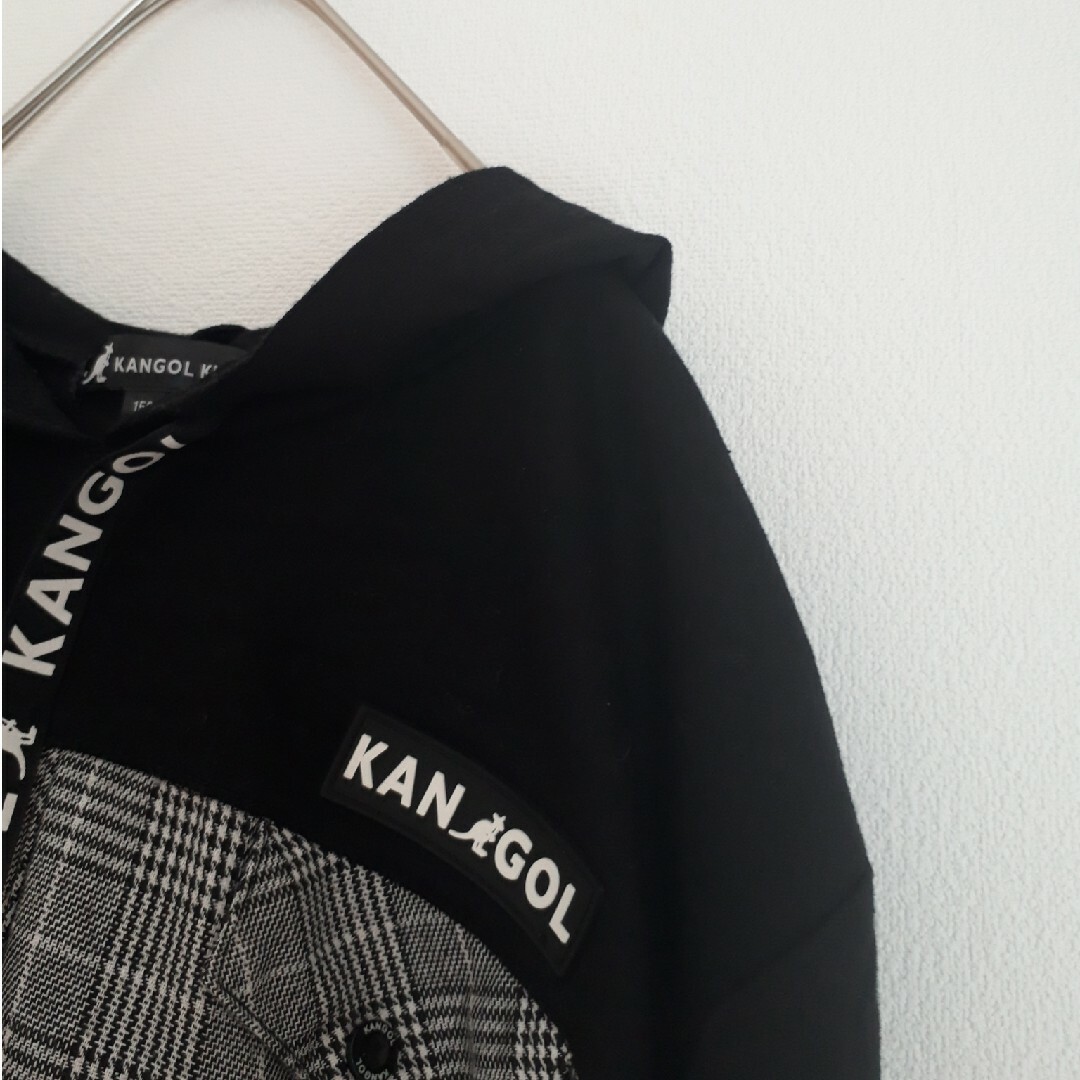 KANGOL(カンゴール)のKANGOL KIDS ドッキングワンピース キッズ/ベビー/マタニティのキッズ服女の子用(90cm~)(ワンピース)の商品写真