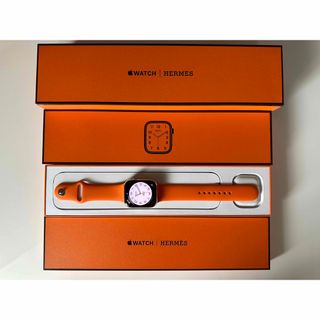 エルメス(Hermes)の【美品】Apple Watch 8 HERMES 45mm (腕時計(デジタル))