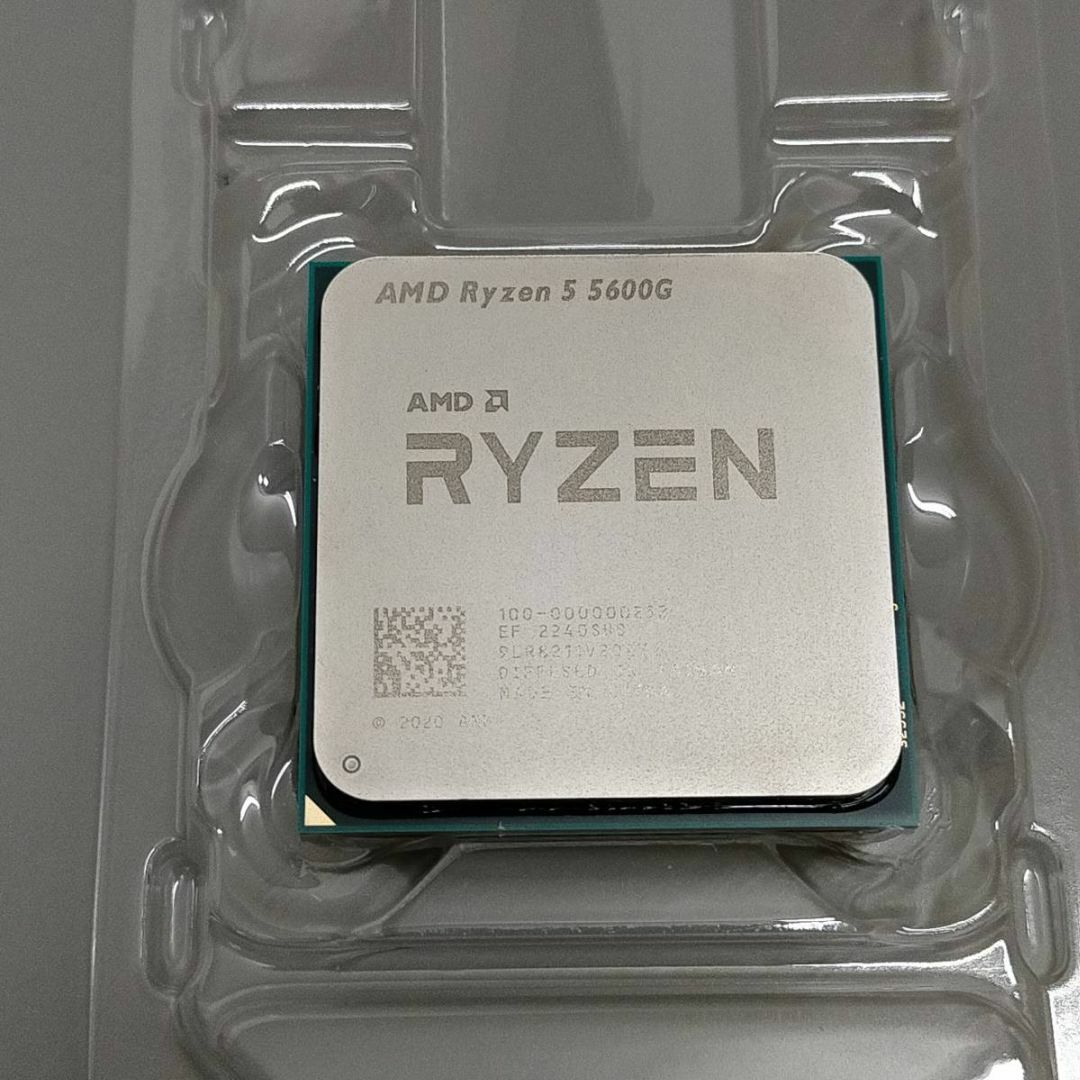 5%オフAMD Ryzen 5 5600G BOX CPU AM4 グラフィック スマホ/家電/カメラのPC/タブレット(PCパーツ)の商品写真