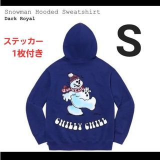 着画あり☆supreme 入手困難☆希少サイズ！ スノーマン パーカー Sサイズ