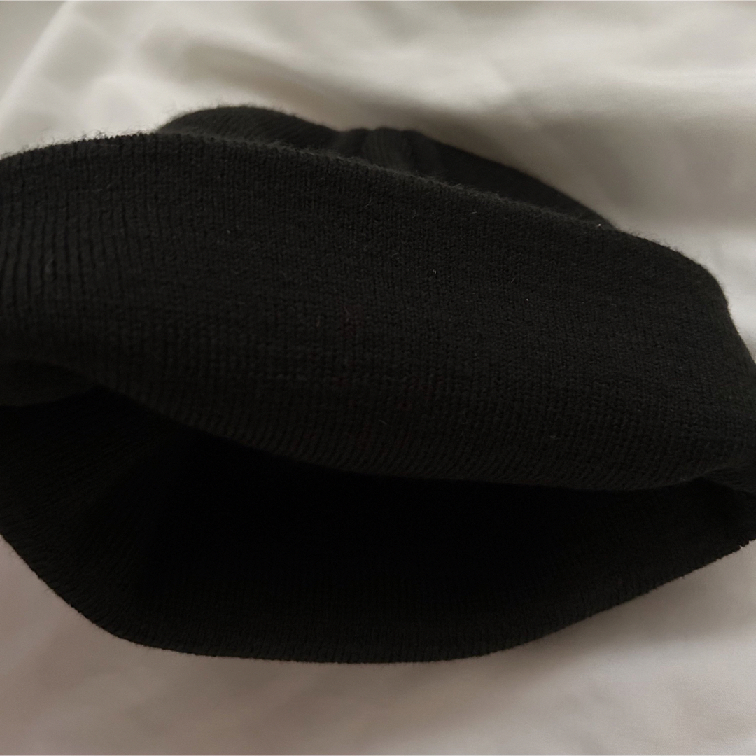 stussy BIG S JACQUARD SKULLCAP BLACK - ニット帽/ビーニー