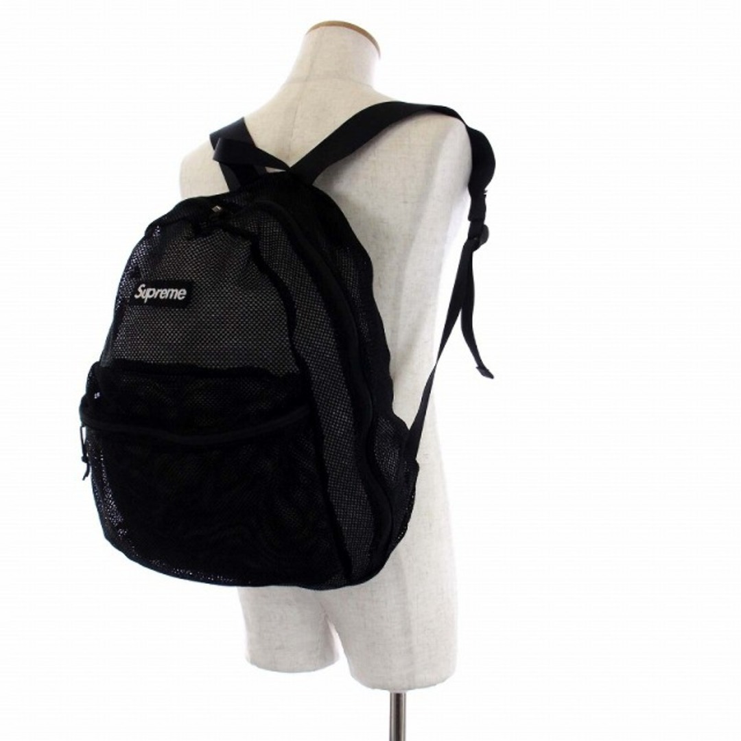 シュプリーム SUPREME 16SS Mesh Backpack Black