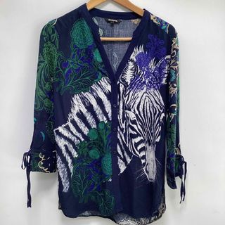 Desigual 花柄ブラウス