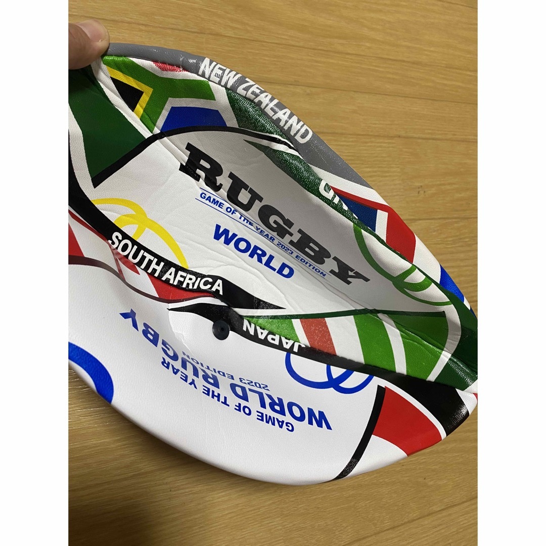 【新品】ラグビーW杯2023 ラグビーボール スポーツ/アウトドアのスポーツ/アウトドア その他(ラグビー)の商品写真