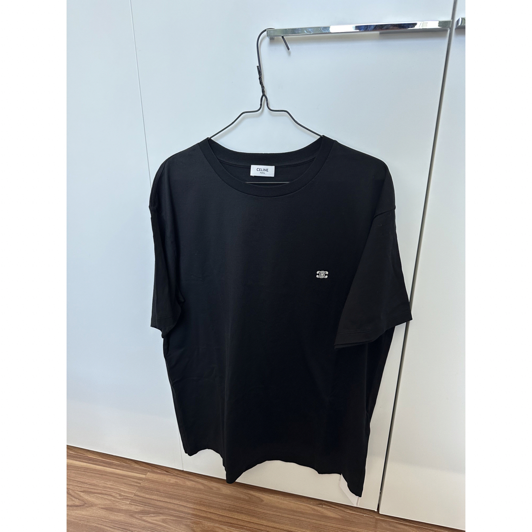 celine(セリーヌ)のCELINE セリーヌ トリオンフ ルーズTシャツ コットンジャージー レディースのトップス(Tシャツ(半袖/袖なし))の商品写真