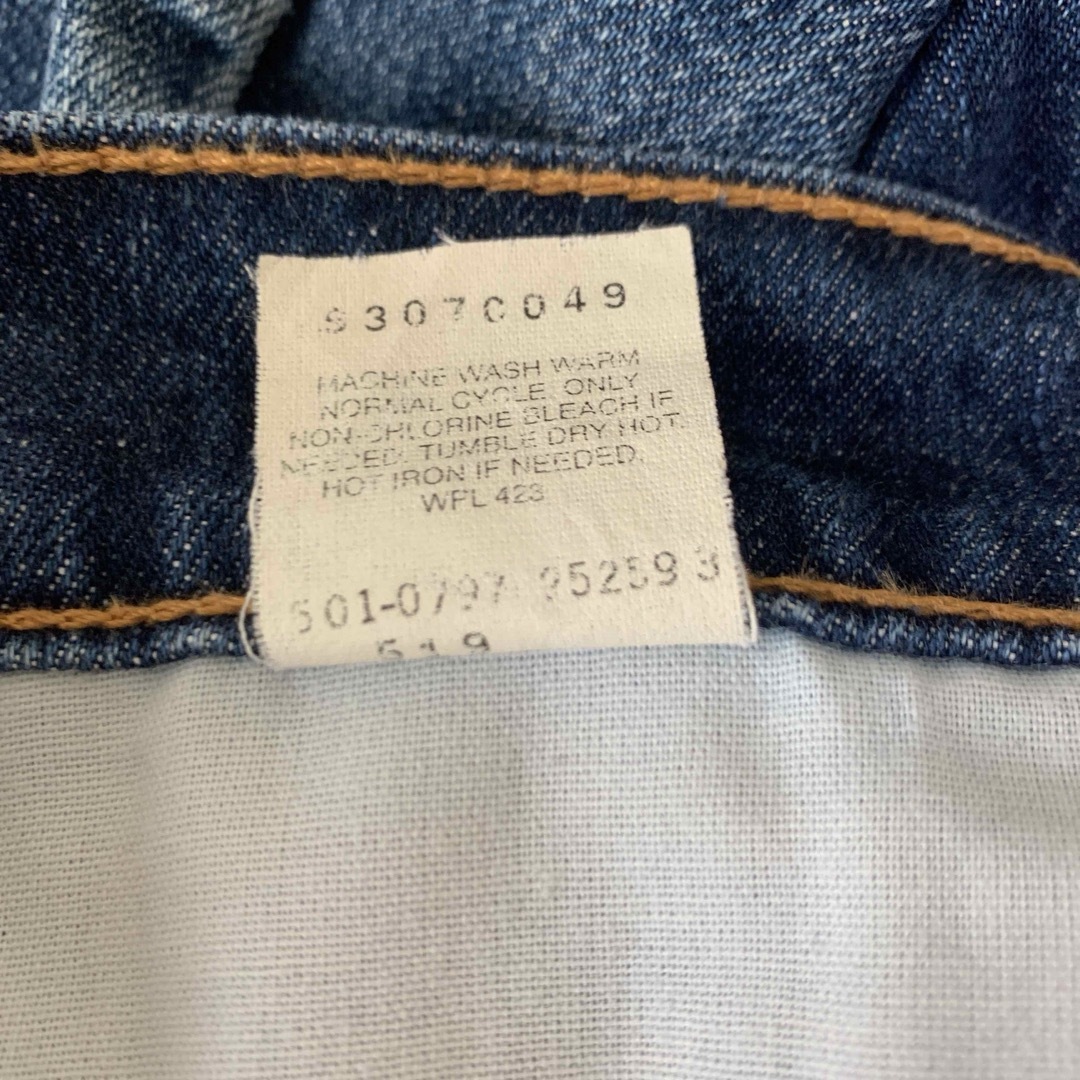 Levi's(リーバイス)のリーバイス519 デニムパンツ 90s USA製 アメカジ メンズのパンツ(デニム/ジーンズ)の商品写真