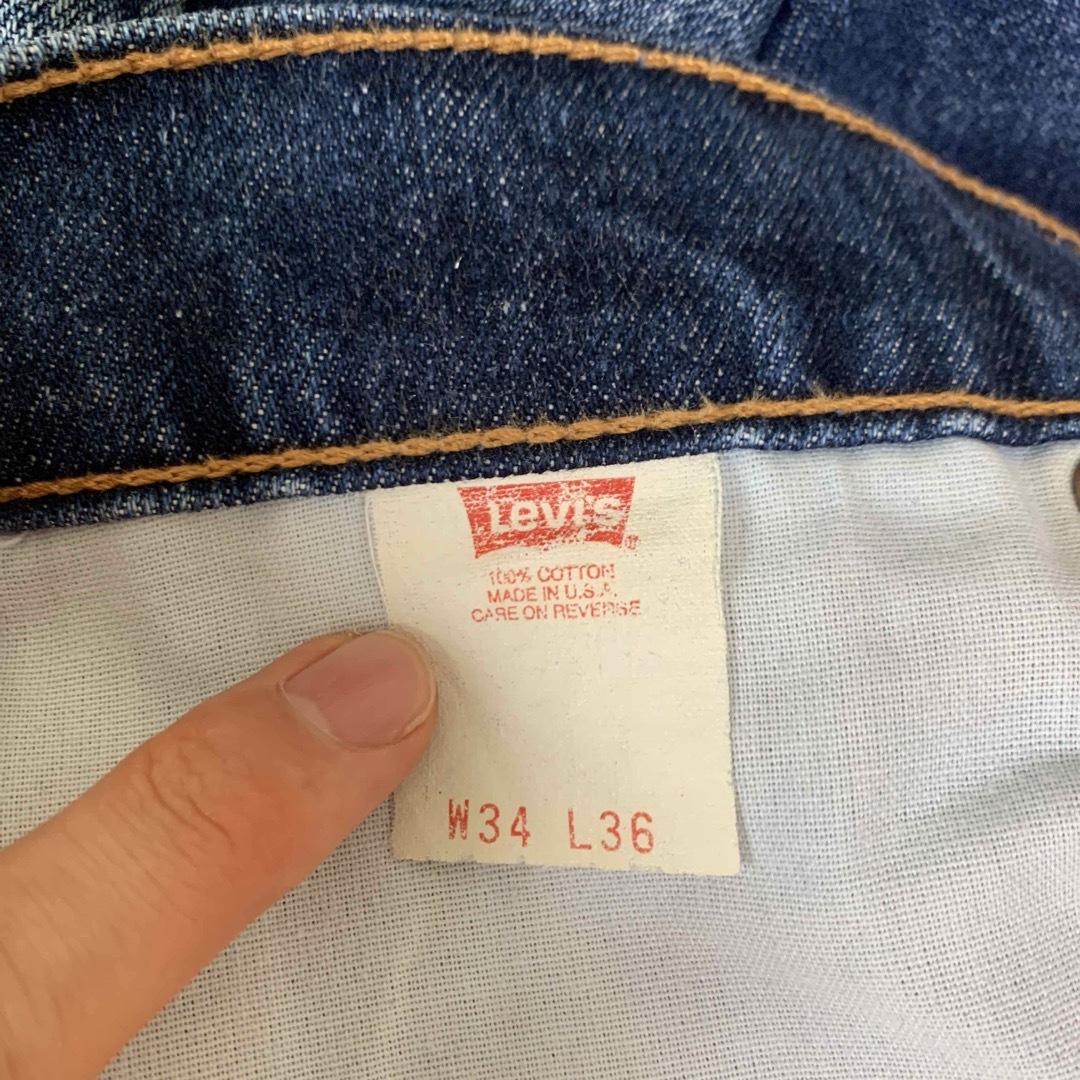 Levi's(リーバイス)のリーバイス519 デニムパンツ 90s USA製 アメカジ メンズのパンツ(デニム/ジーンズ)の商品写真