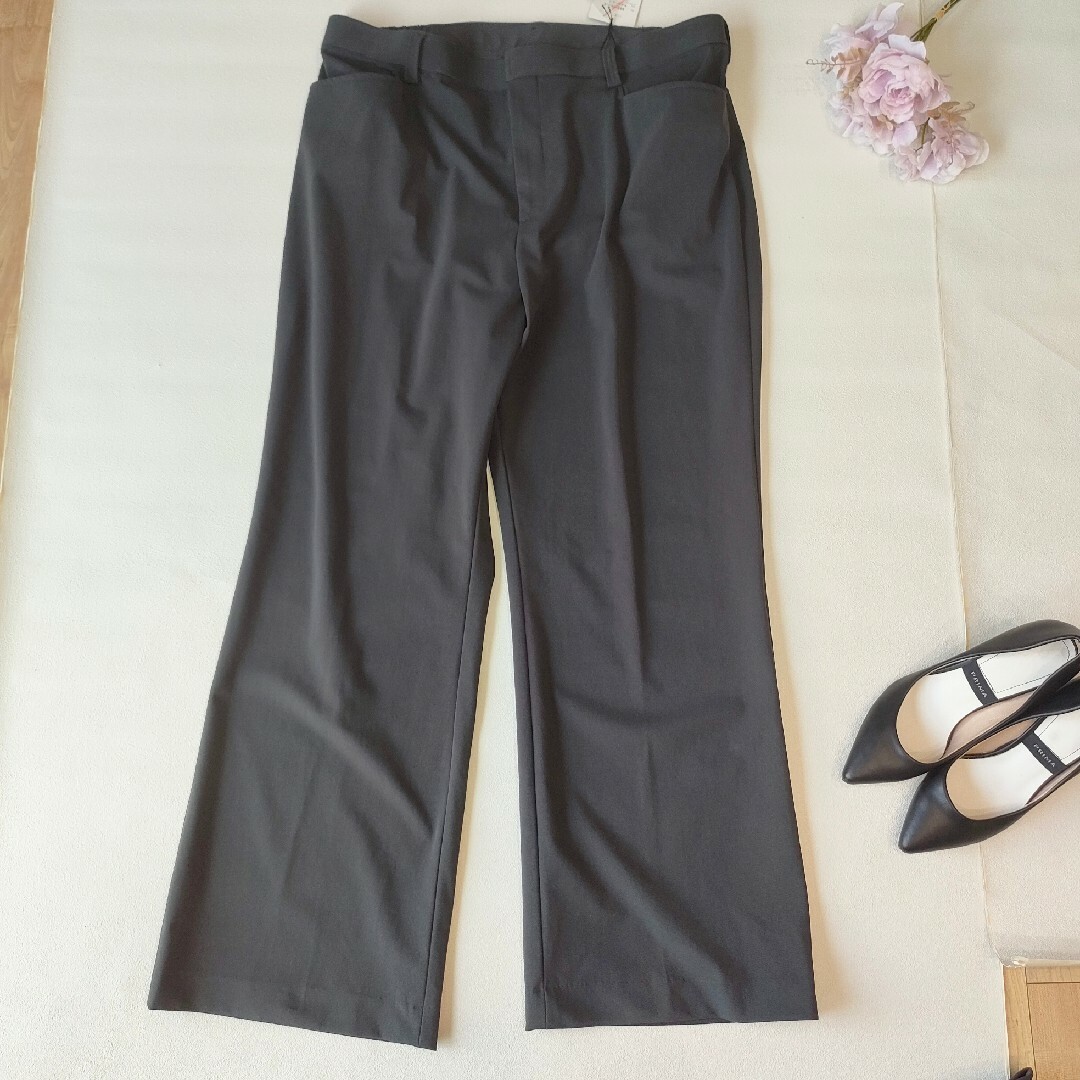 新品 パンツスーツ ストレッチ素材 34ABR 6L - スーツ