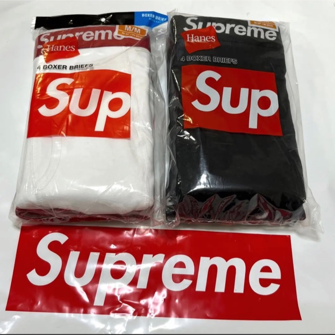 セールSupreme/HANES 白&黒