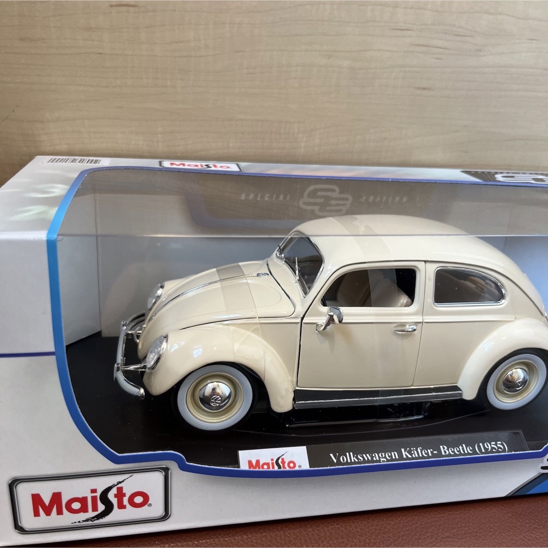 新品1/18Maisto1955 Volkswagen Kafer-Beetle