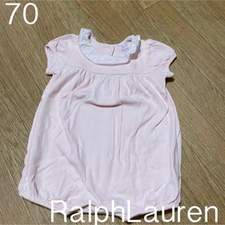 ラルフローレン(Ralph Lauren)のRalphLauren ロンパース ベビー 女の子 セレモニードレス かわいい(ロンパース)