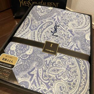 イヴサンローラン(Yves Saint Laurent)のイヴ・サンローラン　肌掛けふとん　新品未使用(布団)