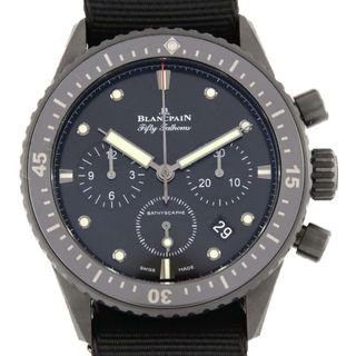 ブランパン(BLANCPAIN)のブランパン フィフティファゾムスバチスカーフフライバッククロノグラフ 5200-0130-NABA セラミック 自動巻(腕時計(アナログ))