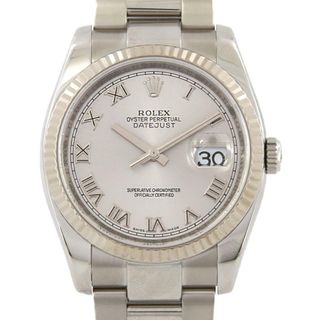 ロレックス(ROLEX)のロレックス デイトジャスト 116234･3 SSxWG 自動巻 M番(腕時計(アナログ))