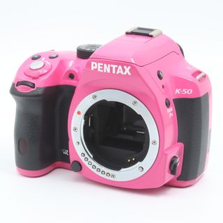 リコー(RICOH)の【難品】RICOH デジタル一眼レフ PENTAX K-50 ボディ ピンク K-50 BODY PINK 10972(デジタル一眼)