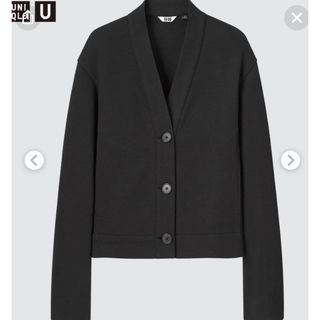 ユニクロ(UNIQLO)のL＊UNIQLO U＊スウェットジャケット(ノーカラージャケット)