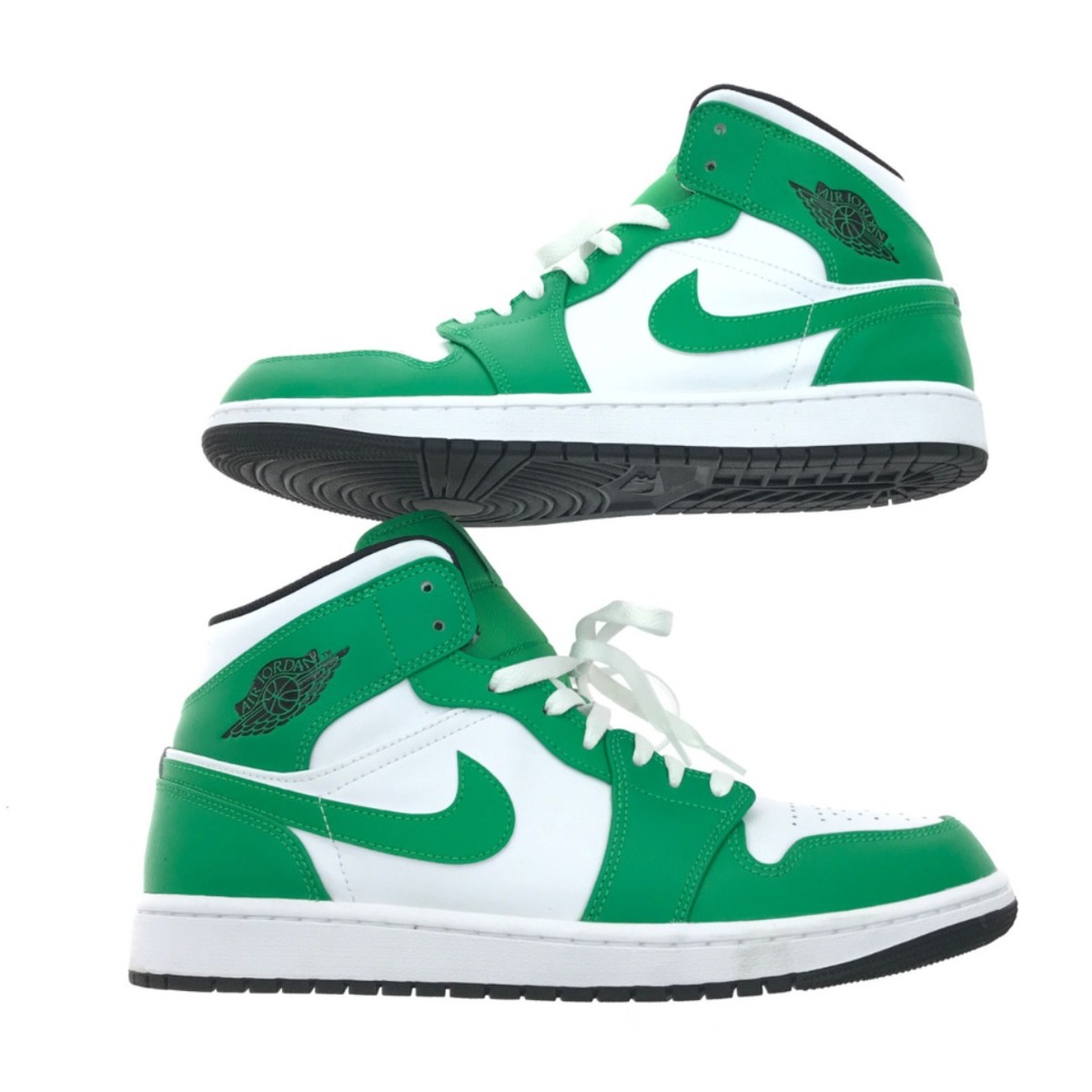 NIKE(ナイキ)の▼▼NIKE ナイキ AIR JORDAN 1 MID グリーン DQ-8426-301 SIZE 29.5cm メンズの靴/シューズ(スニーカー)の商品写真