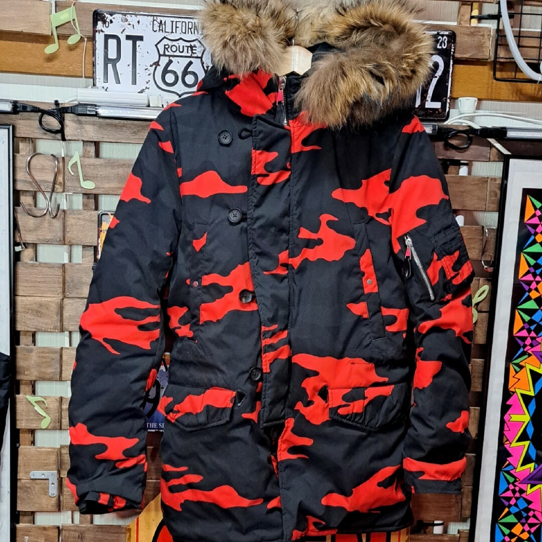 定価¥121,000】wjk プリマロフト ラクーンファー N-3Bジャケット