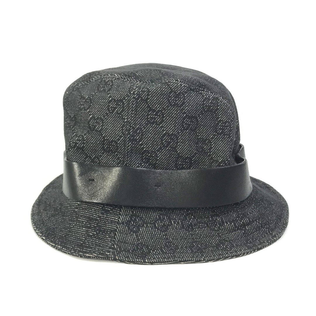Gucci - グッチ GUCCI デニム GG 帽子 バケット ハット GGキャンバス
