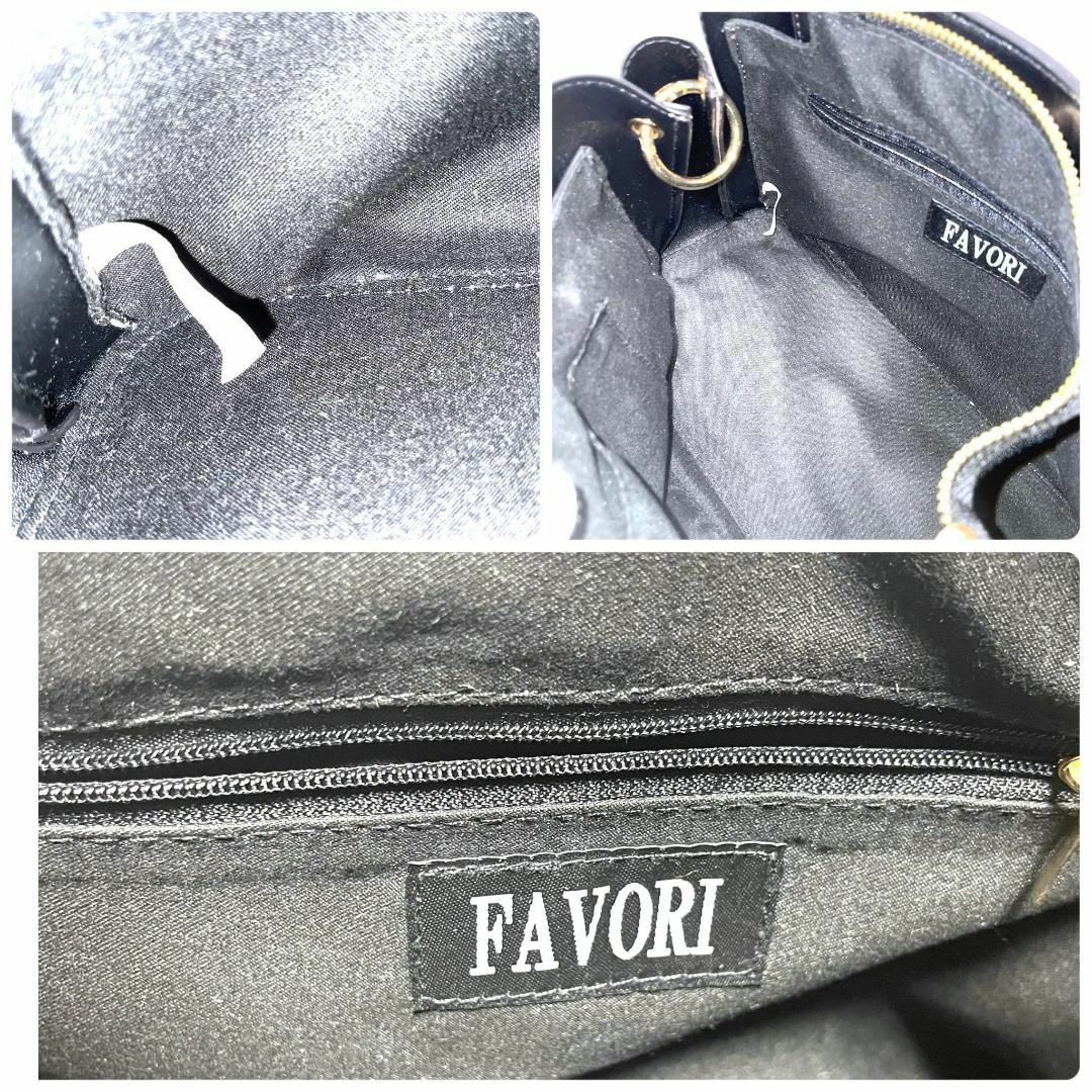 FAVORI(ファボリ)のファヴォリ ハンドバッグ ショルダーバッグ 2way コンパクト 象牙色 レザー レディースのバッグ(ショルダーバッグ)の商品写真