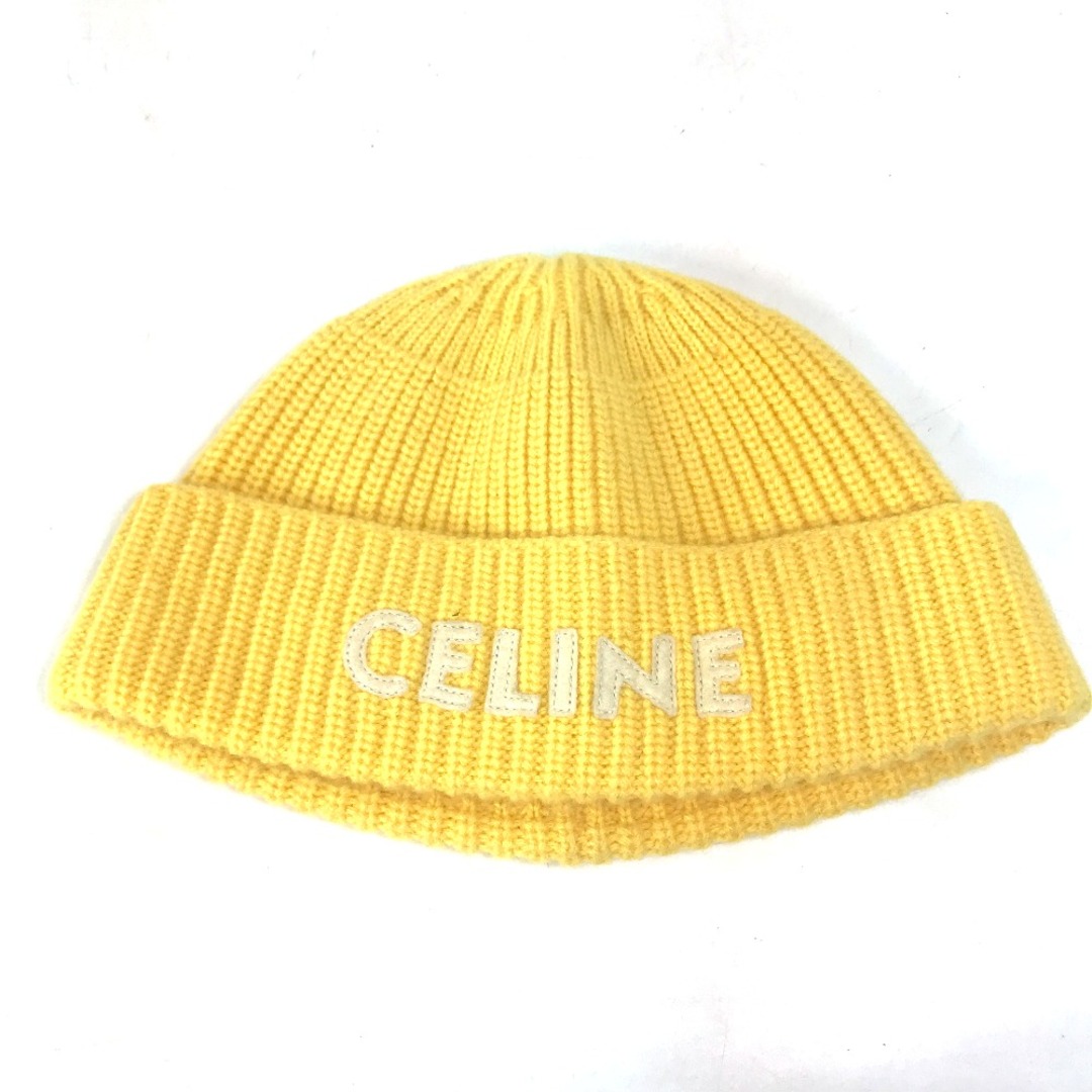 【正規品】CELINE ロゴ ウール ニット帽 ビーニー
